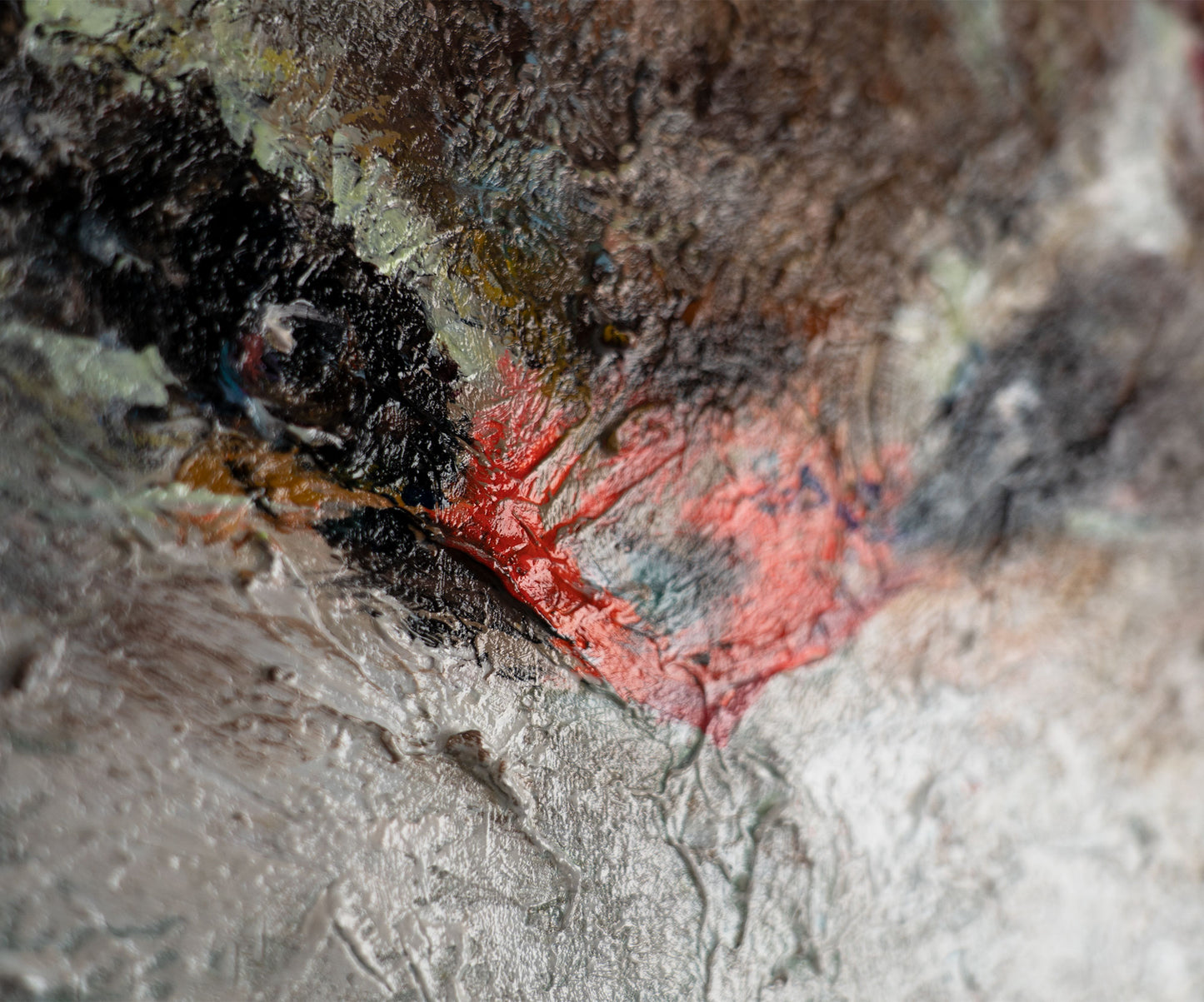 Handgemalte Bilder auf Leinwand mit Rahmen