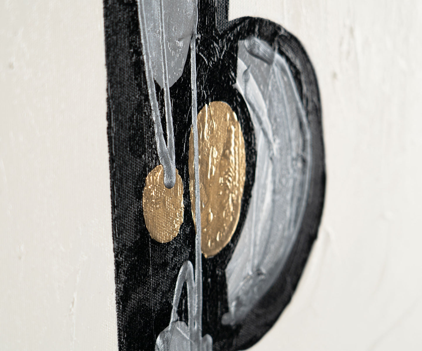 Handgemalte Bilder auf Leinwand mit Rahmen