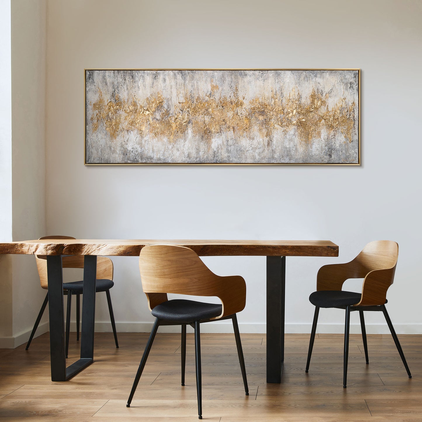 Handgemalte Bilder auf Leinwand mit Rahmen