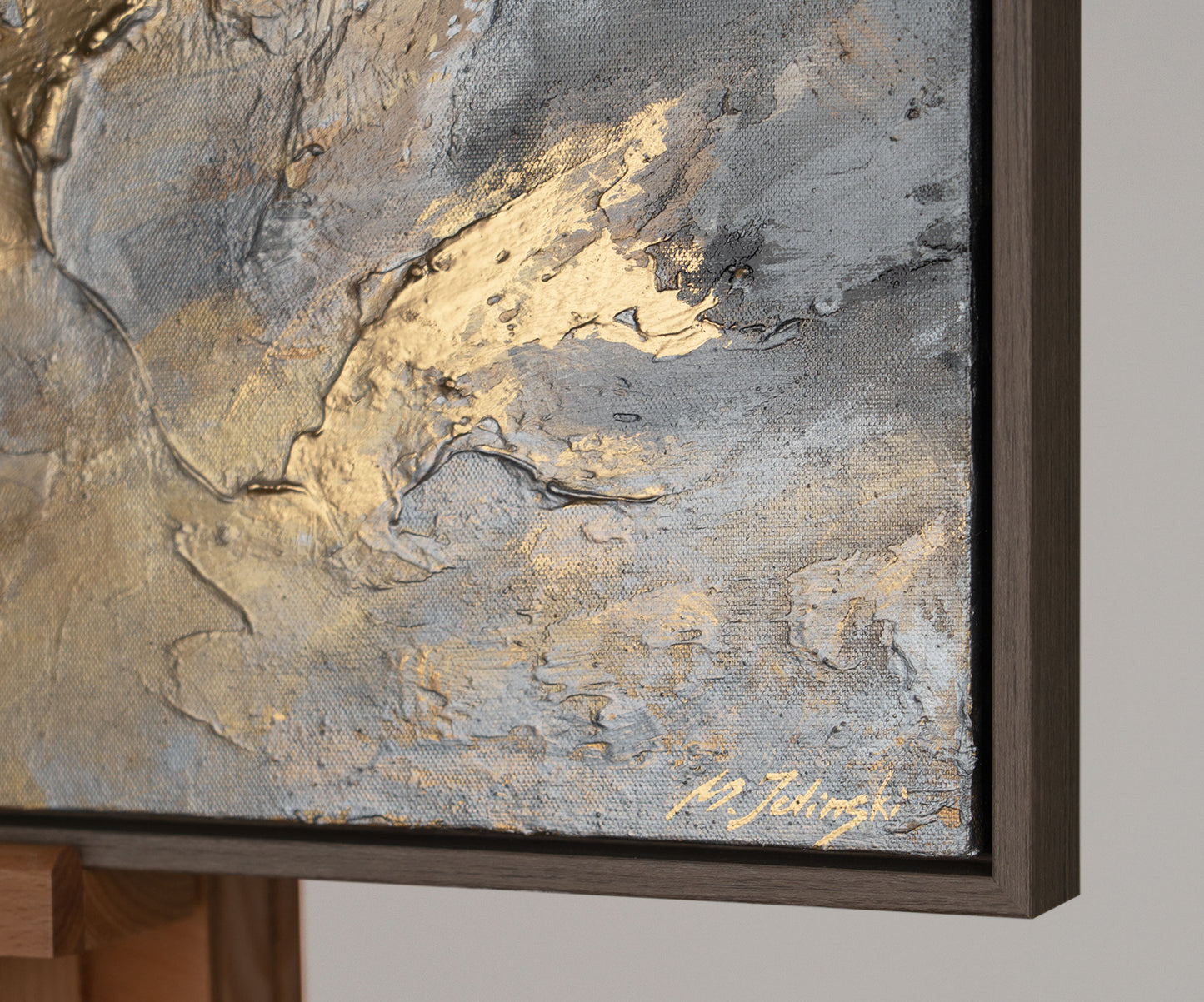 Modern abstrakte Kunst auf Leinwand mit Rahmen
