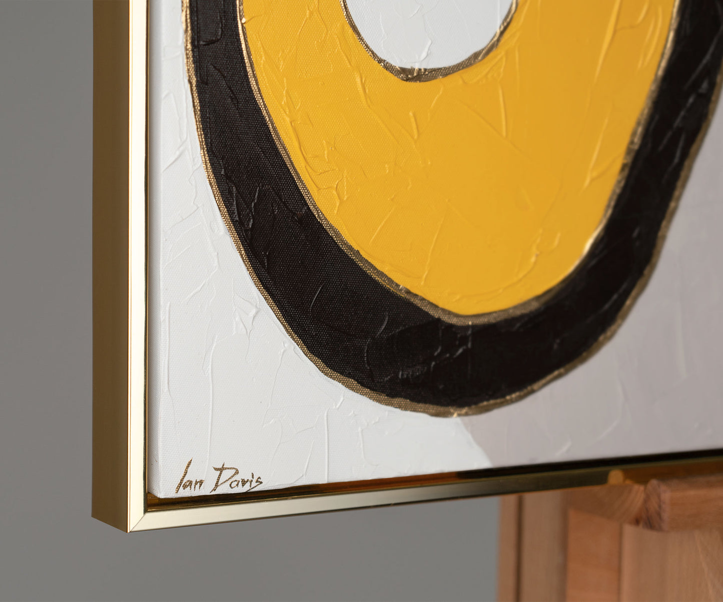 Bilder malen Acryl auf Leinwand mit Rahmen