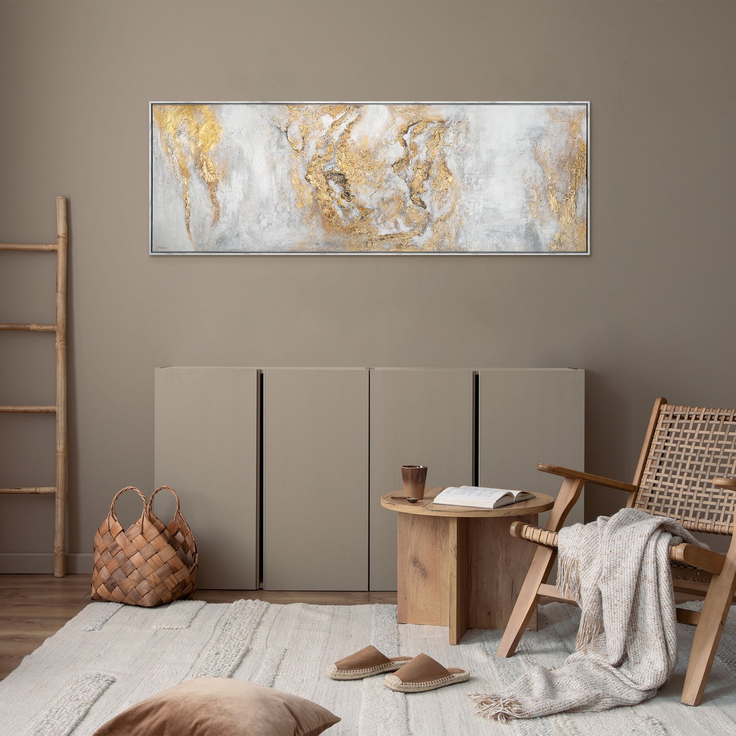 Bilder abstrakt modern auf Leinwand mit Rahmen