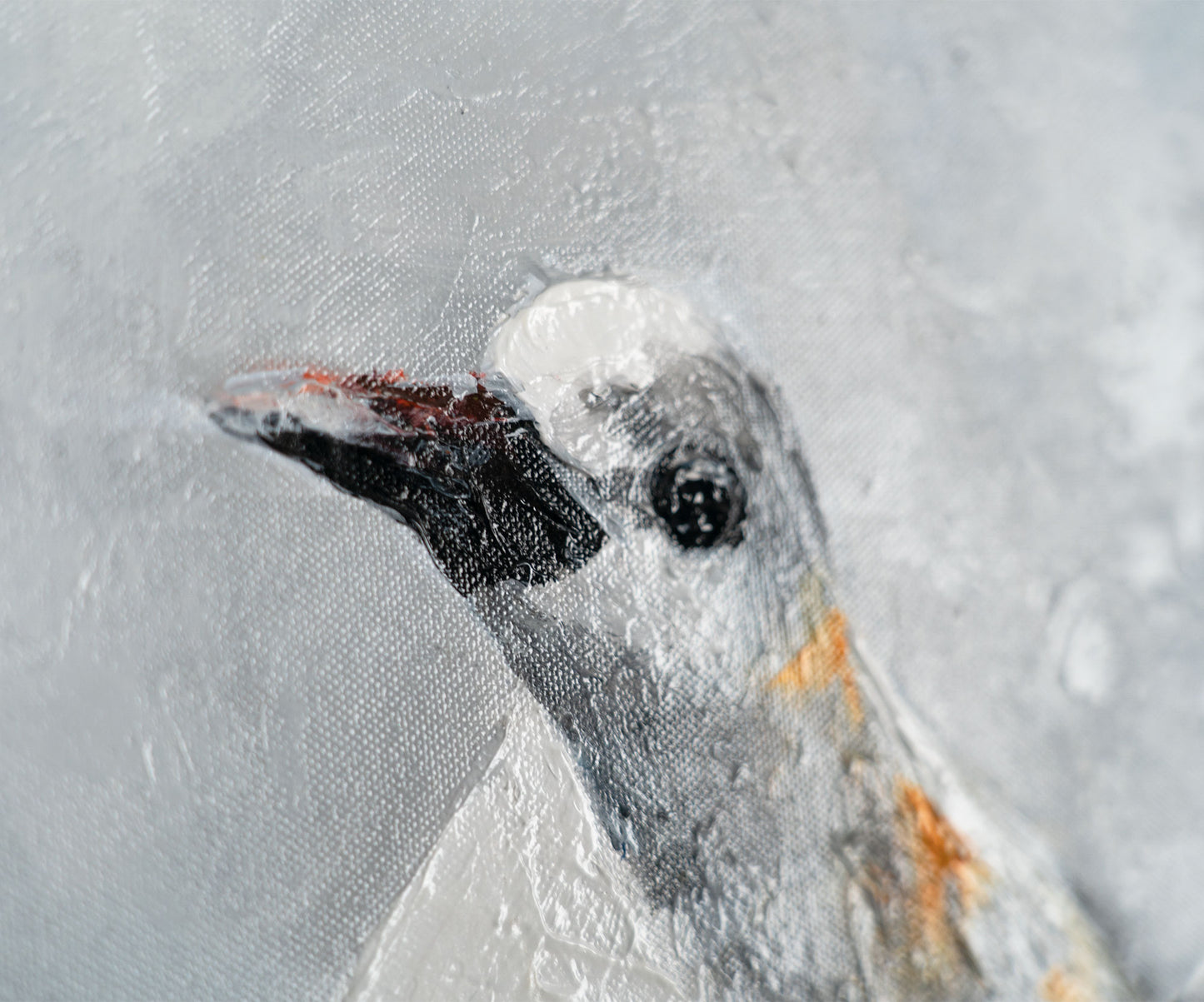Moderne abstrakte Kunst mit Rahmen
