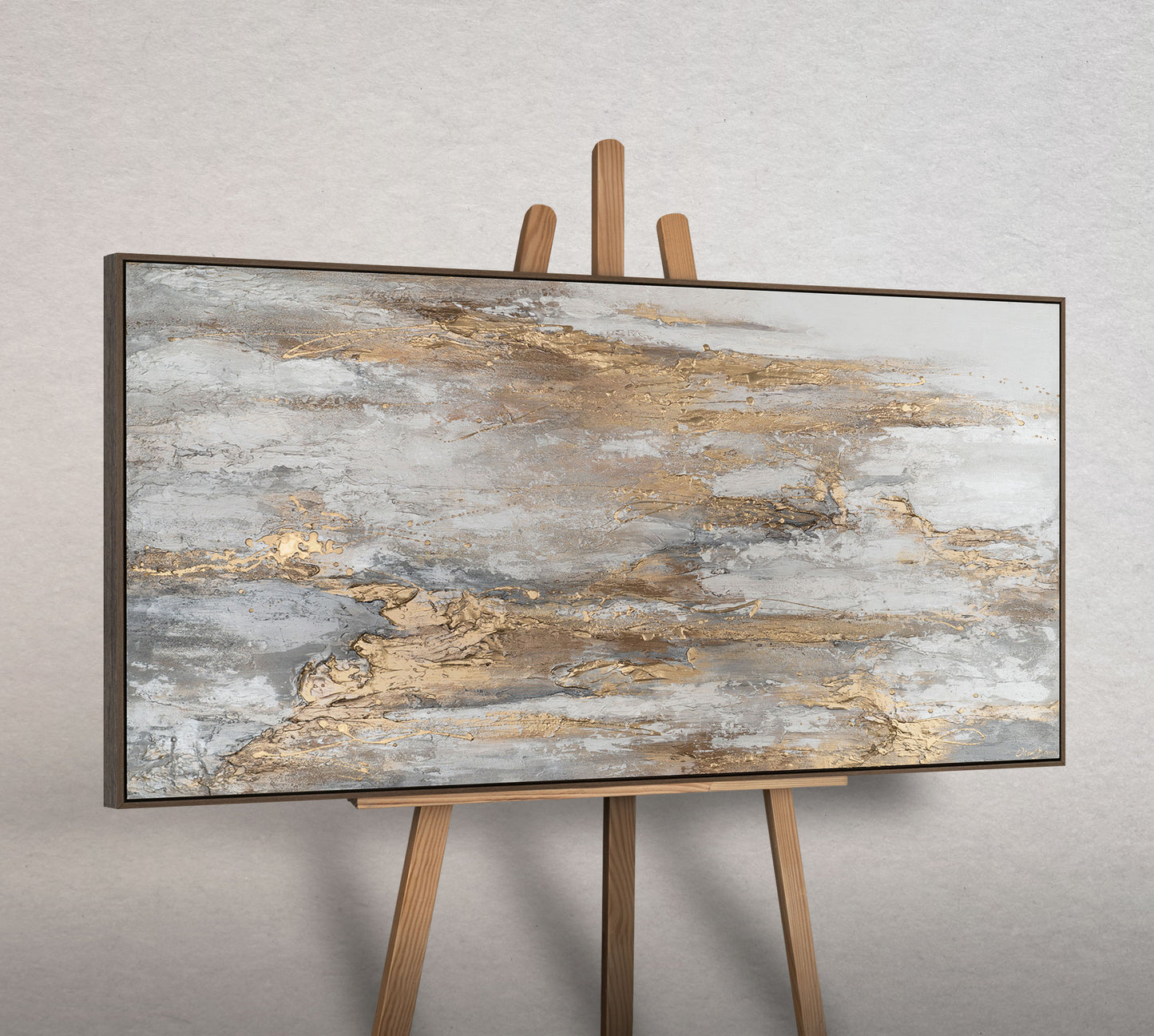 Büro Dekoration Acrylbilder auf Leinwand mit Rahmen
