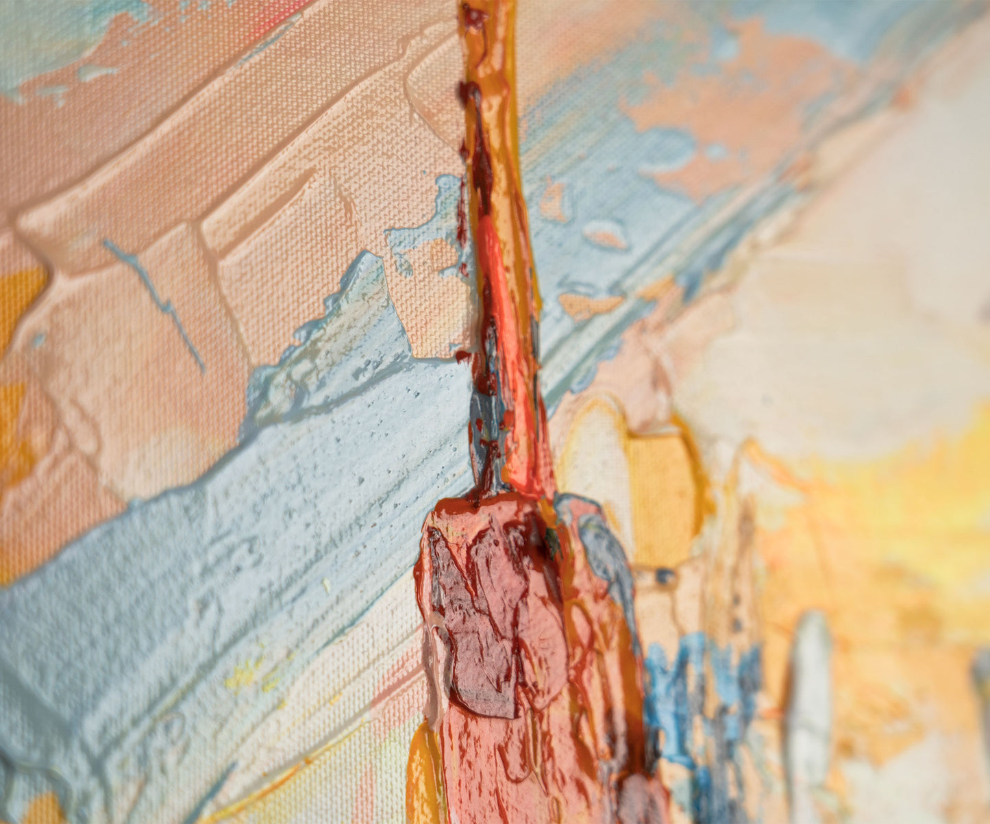 Landschaftsbilder Acrylbilder auf Leinwand mit Rahmen