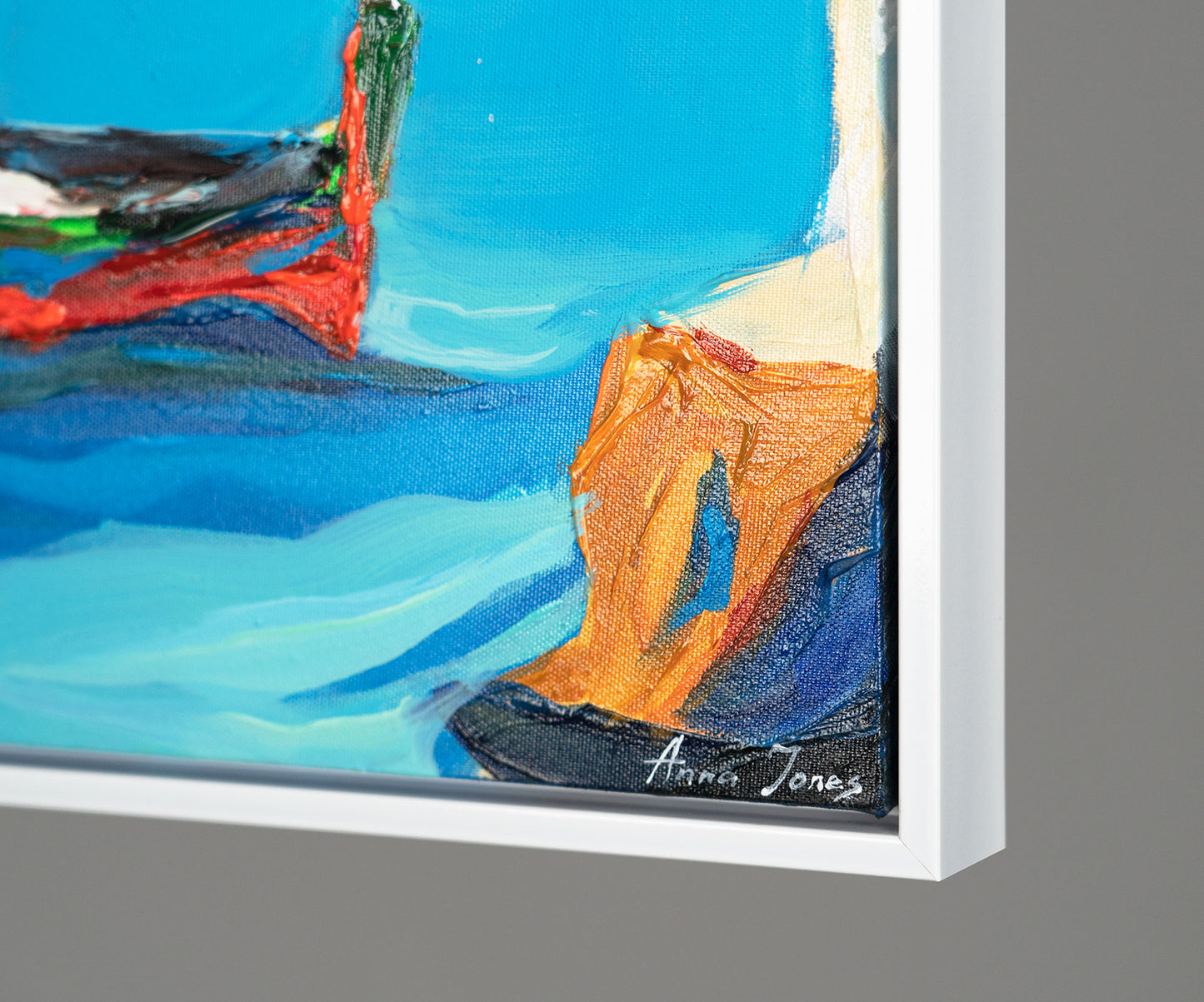 Wandbilder modern abstrakt auf Leinwand mit Rahmen