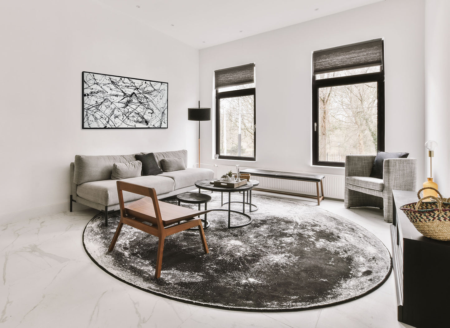 Moderne Bilder fürs Wohnzimmer mit Rahmen