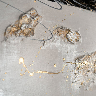 Handgemalte Bilder auf Leinwand mit Rahmen