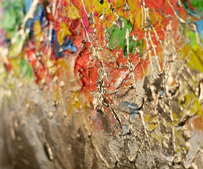 Handgemalte Bilder auf Leinwand mit Rahmen