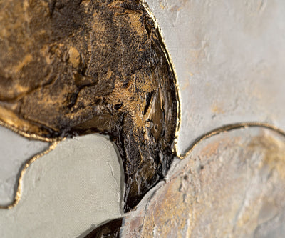 Handgemalte Bilder auf Leinwand mit Rahmen
