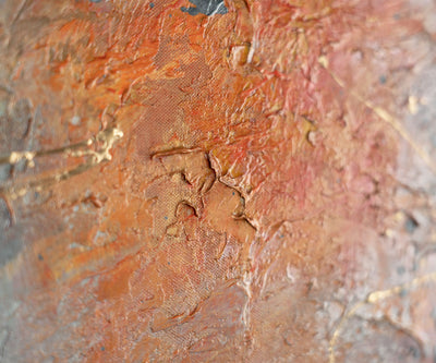 Handgemalte Bilder auf Leinwand mit Rahmen