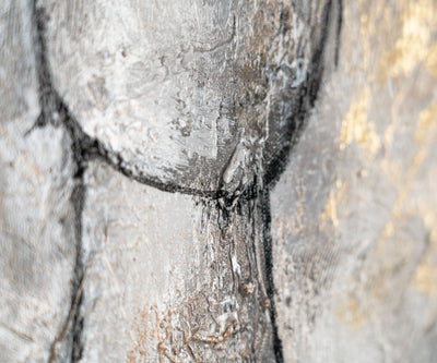 Handgemalte Bilder auf Leinwand mit Rahmen