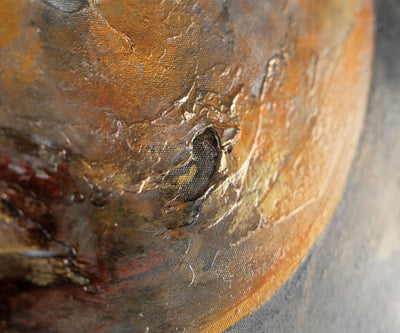 Modern abstrakte Kunst auf Leinwand mit Rahmen