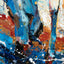 Moderne Kunst Acryl auf Leinwand mit Rahmen