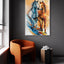Moderne Kunst Acryl auf Leinwand mit Rahmen