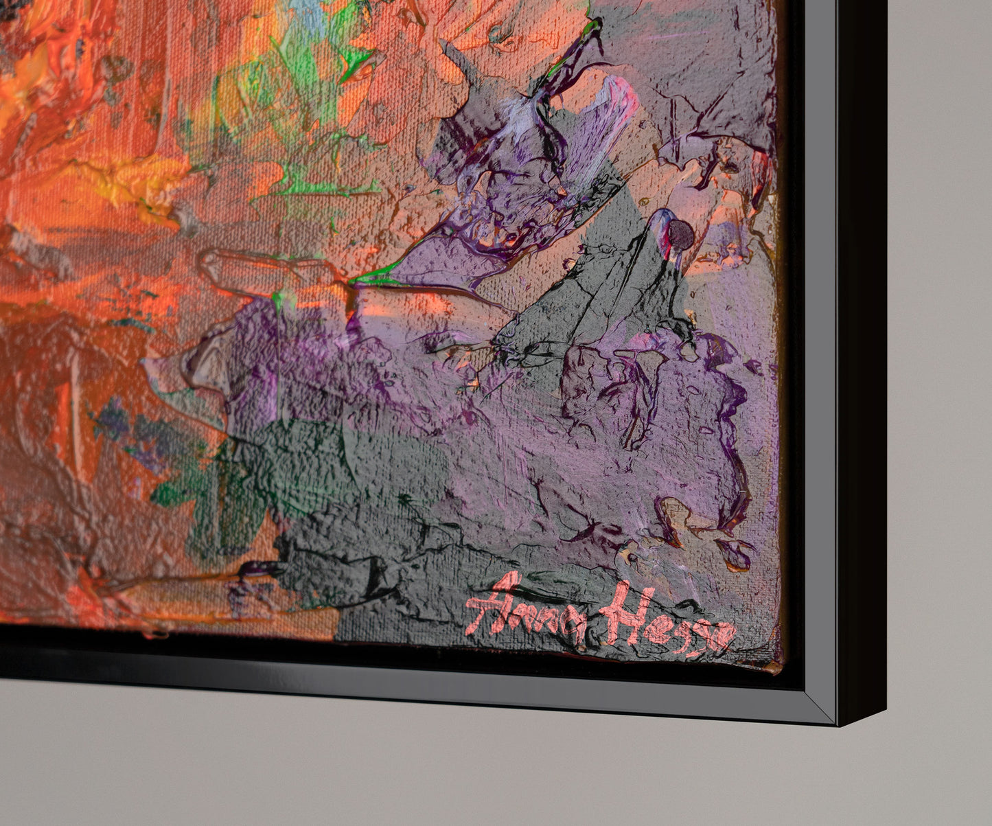 Landschaftsbilder Acrylbilder auf Leinwand mit Rahmen