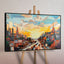 Landschaftsbilder Acrylbilder auf Leinwand mit Rahmen